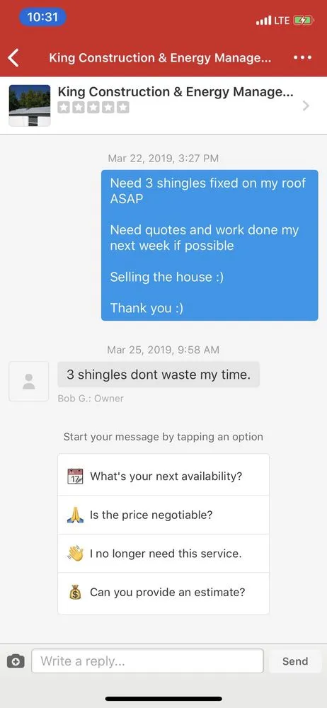 Slide of King Construction & Energy Management