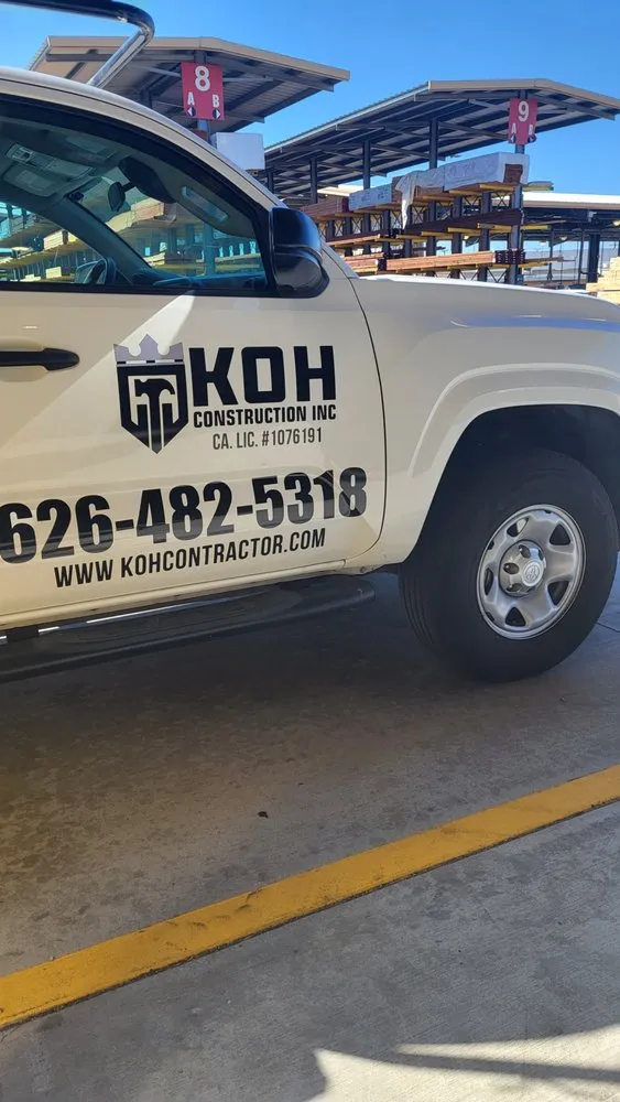 Slide of King Of The Hammer construction 