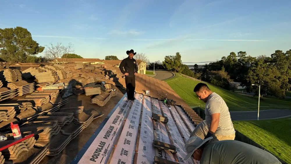 Slide of King roofing company