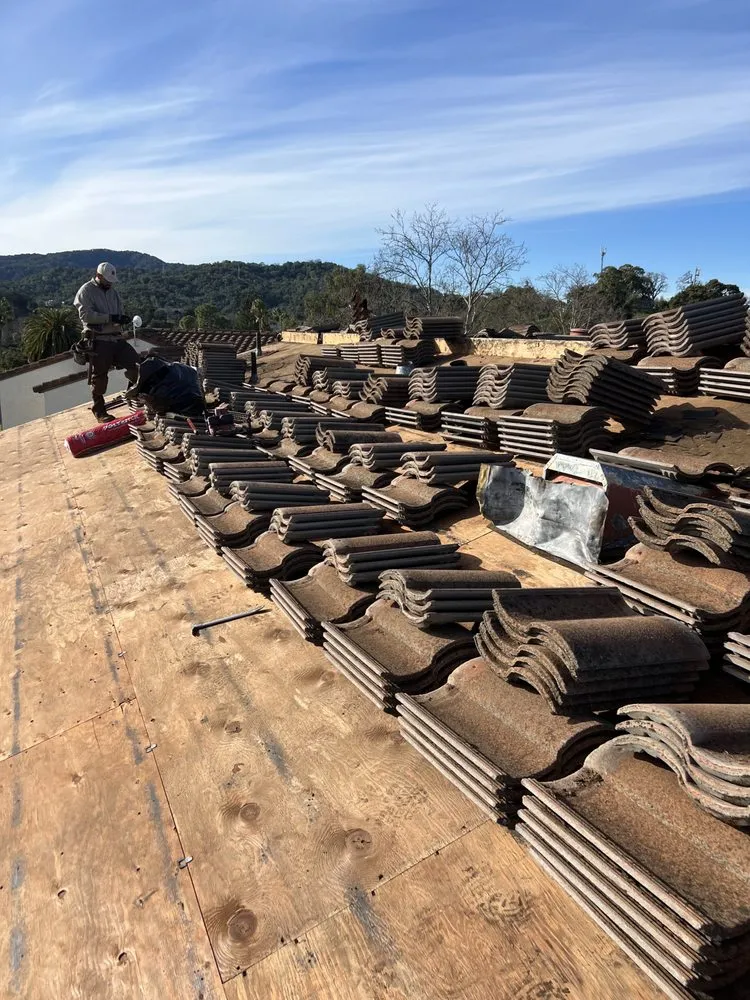 Slide of King roofing company