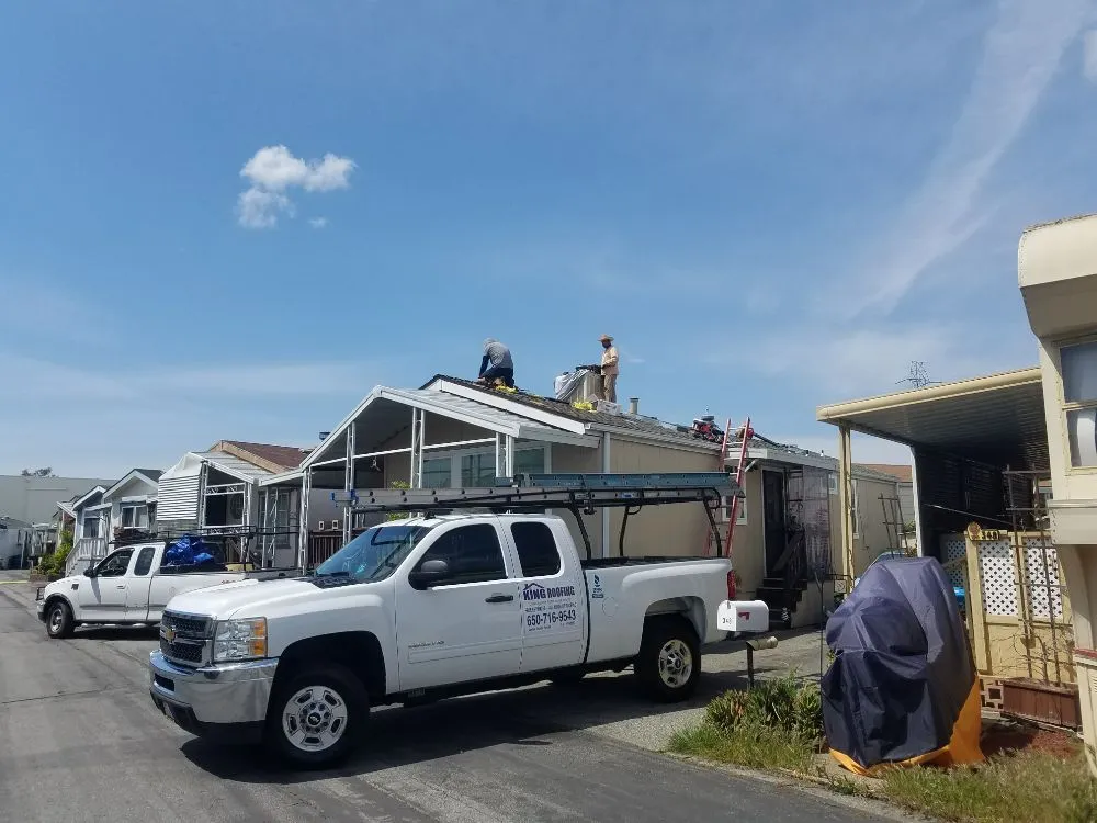 Slide of King Roofing