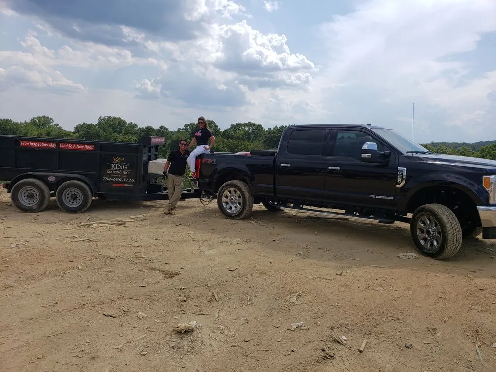 Slide of King Roofing Pros