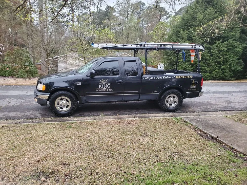 Slide of King Roofing Pros