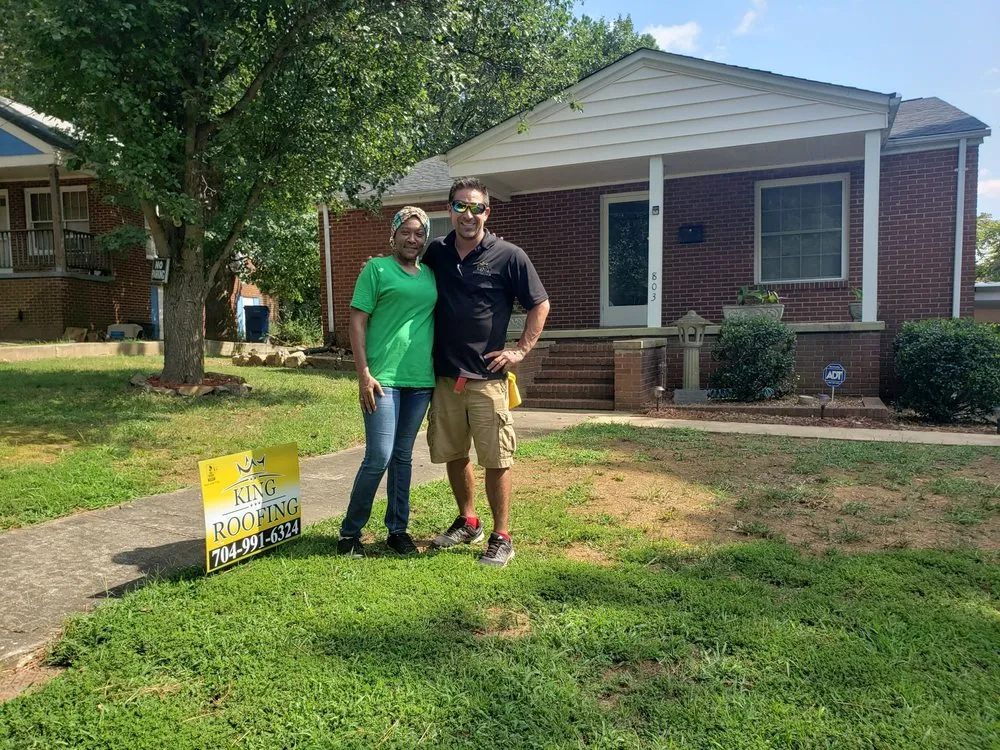 Slide of King Roofing Pros