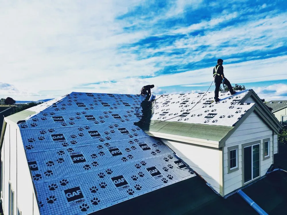 Slide of King Roofing