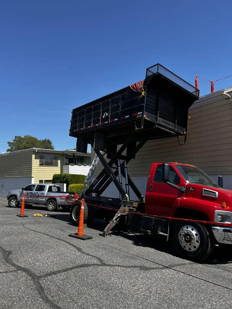 Slide of King Roofing