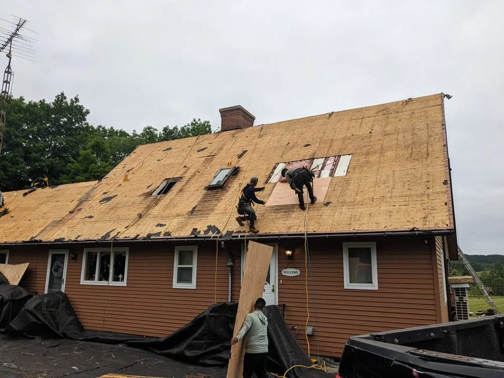 Slide of King Roofing