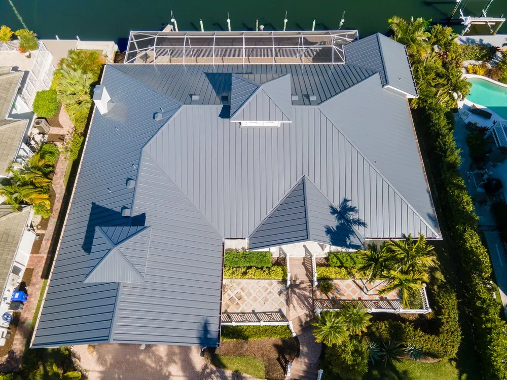 Slide of King Roofing Service