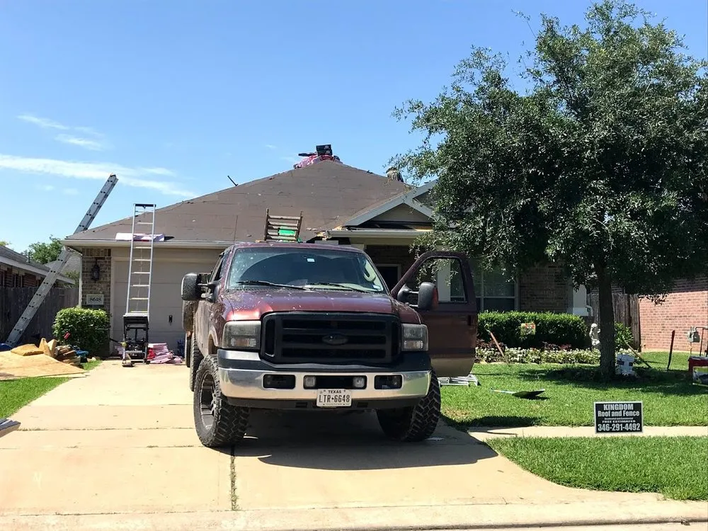 Expert residential roofing service for homes in Plantersville, TX by Kingdom Roof and Fence