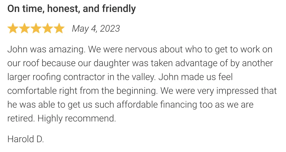 Slide of Kingdom Roofing