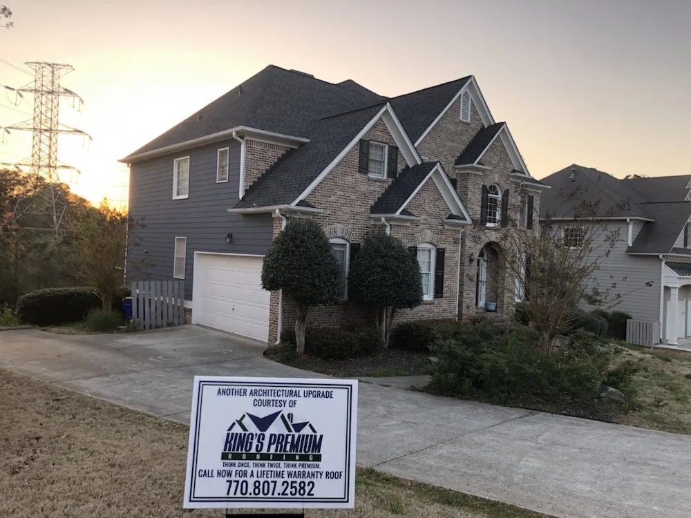 Slide of King's Premium Roofing