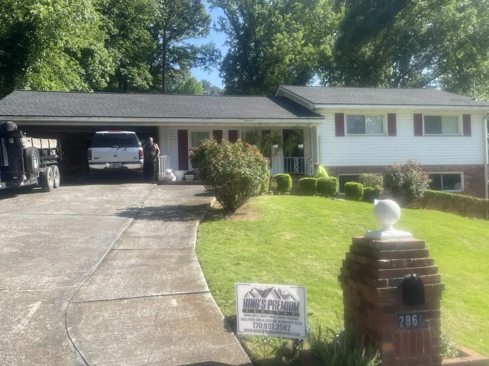 Slide of King's Premium Roofing