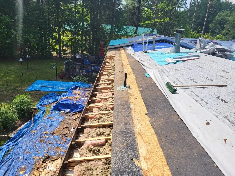 Licensed roof installation for residential properties in Mancelona, MI by Kings Roofing And Plowing