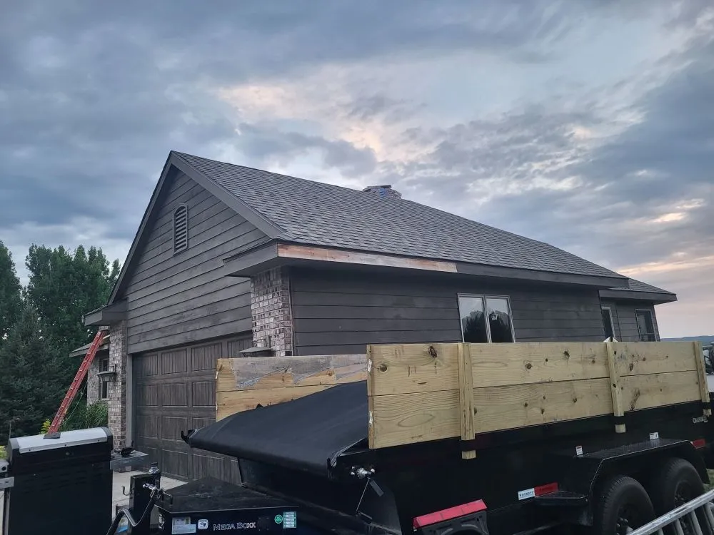 Emergency roof replacement in Mancelona, MI by Kings Roofing And Plowing