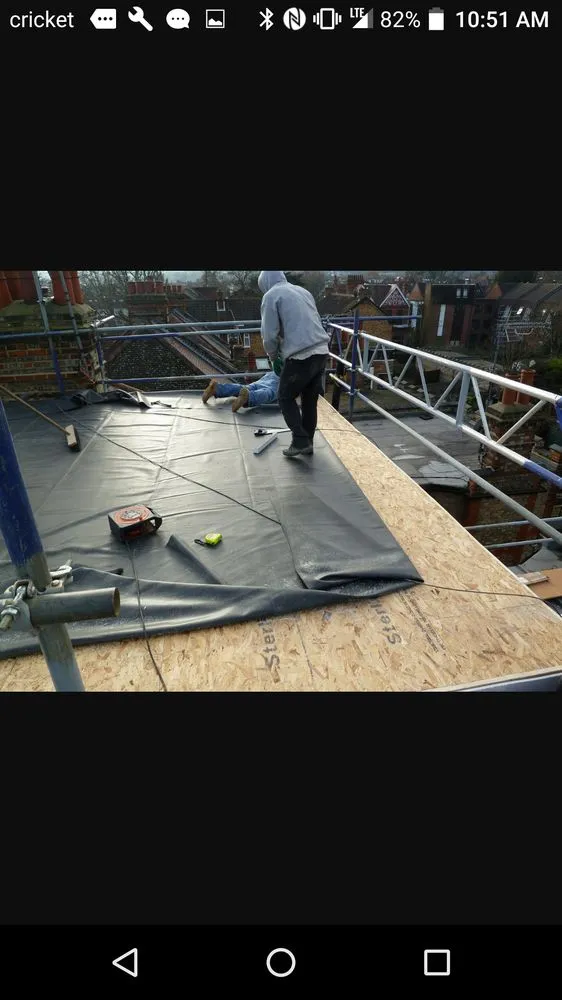 Slide of Kings Roofing