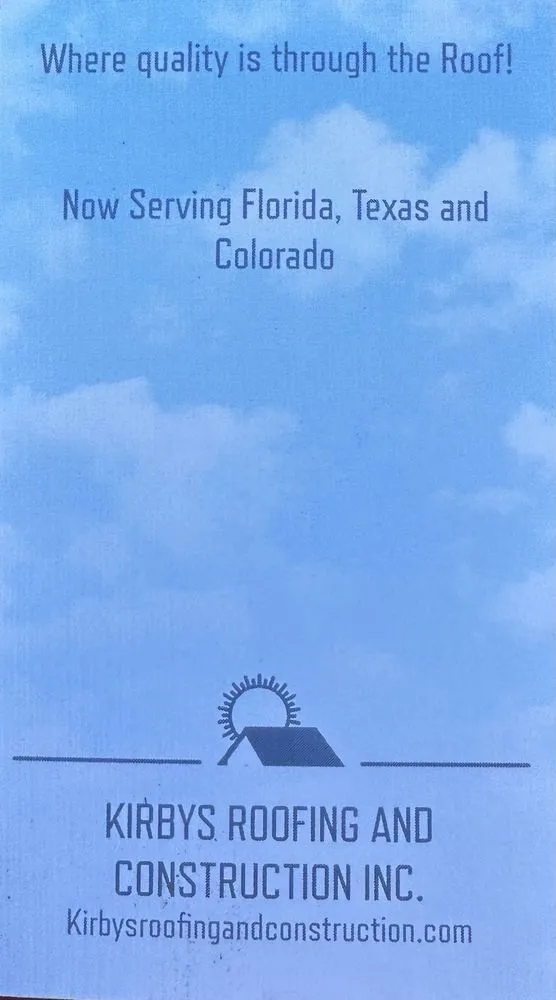 Slide of Kirbys Roofing