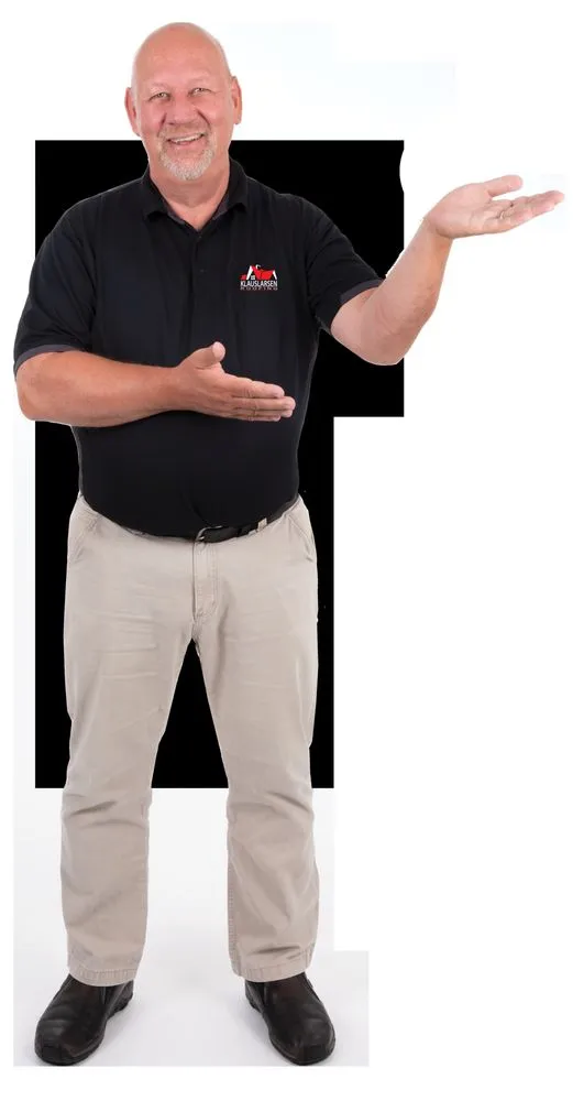 Slide of Klaus Larsen Roofing