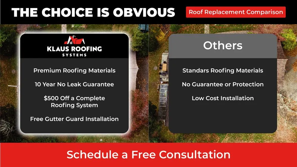 Slide of Klaus Roofing Systems
