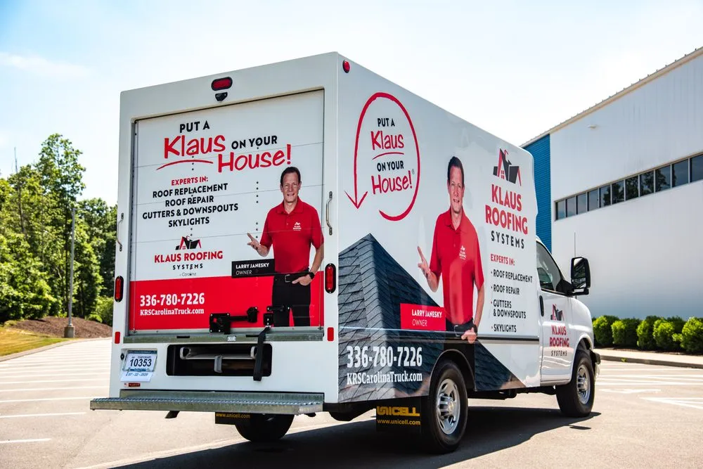 Professional roof leak repair in Winston-Salem, NC by Klaus Roofing Systems of Carolina