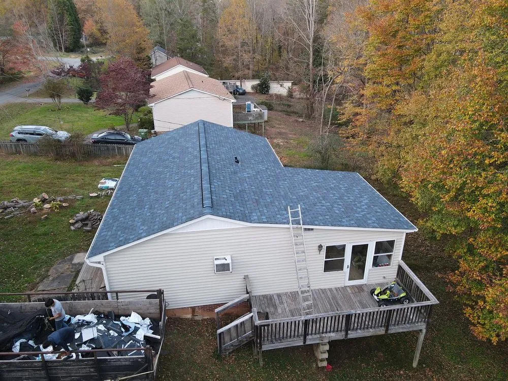 Licensed roof installation in Winston-Salem, NC by Klaus Roofing Systems of Carolina
