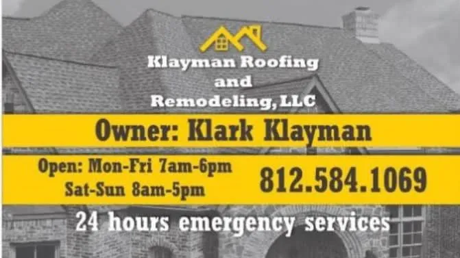 Reliable roof repair in Moores Hill, IN by Klayman Roofing and Remodeling