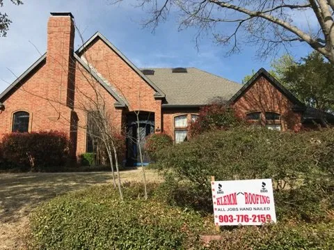 Local storm damage roof repair in Merit, TX - Klemm Roofing Company