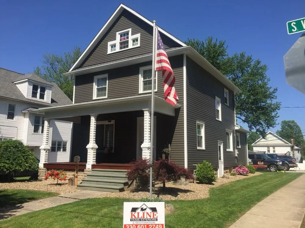 Local flat roof repair experts serving Dundee, OH - Kline Home Exteriors