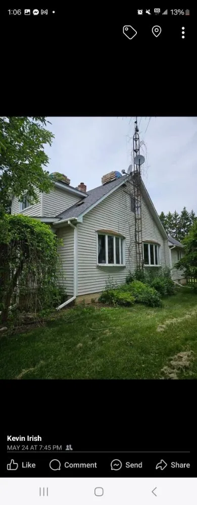 Top-rated shingle roofing service in Burt, MI by Kmi Roofing