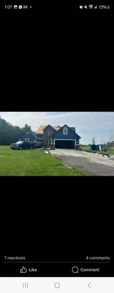 Top-rated metal roofing installation after storm damage in Burt, MI by Kmi Roofing