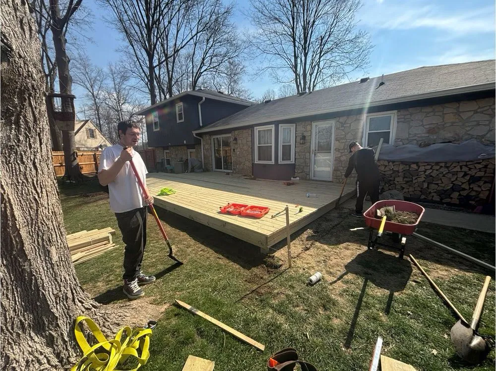 Slide of Knock On Nails Construction