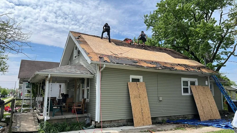 Slide of Knock On Nails Construction