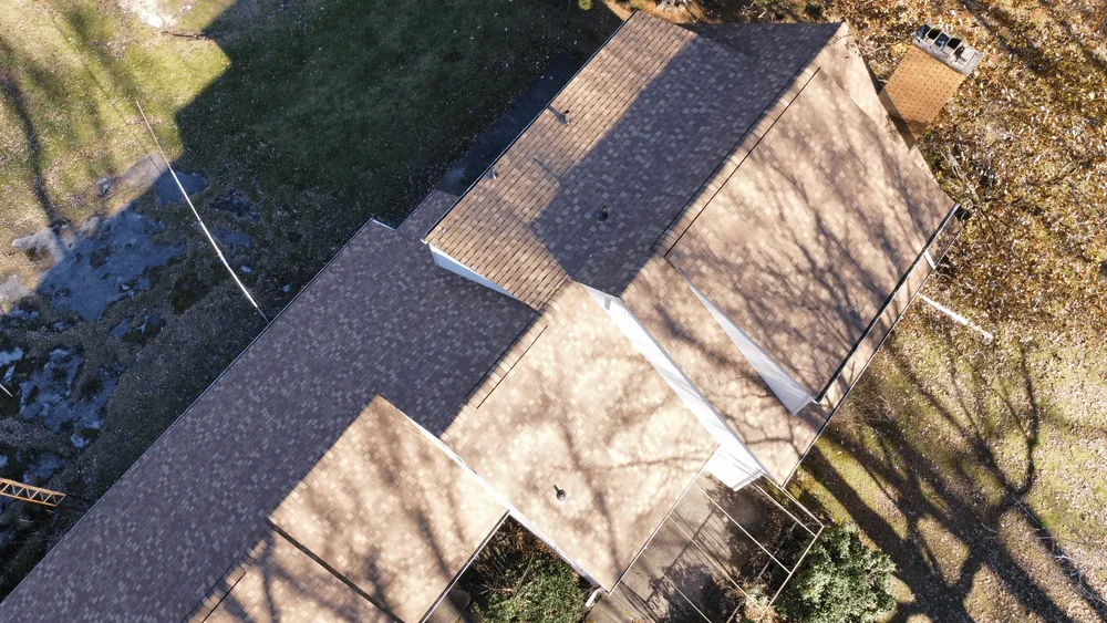 Top-rated shingle roofing service after storm damage in Cranberry Twp, PA by Knockout Home Solutions