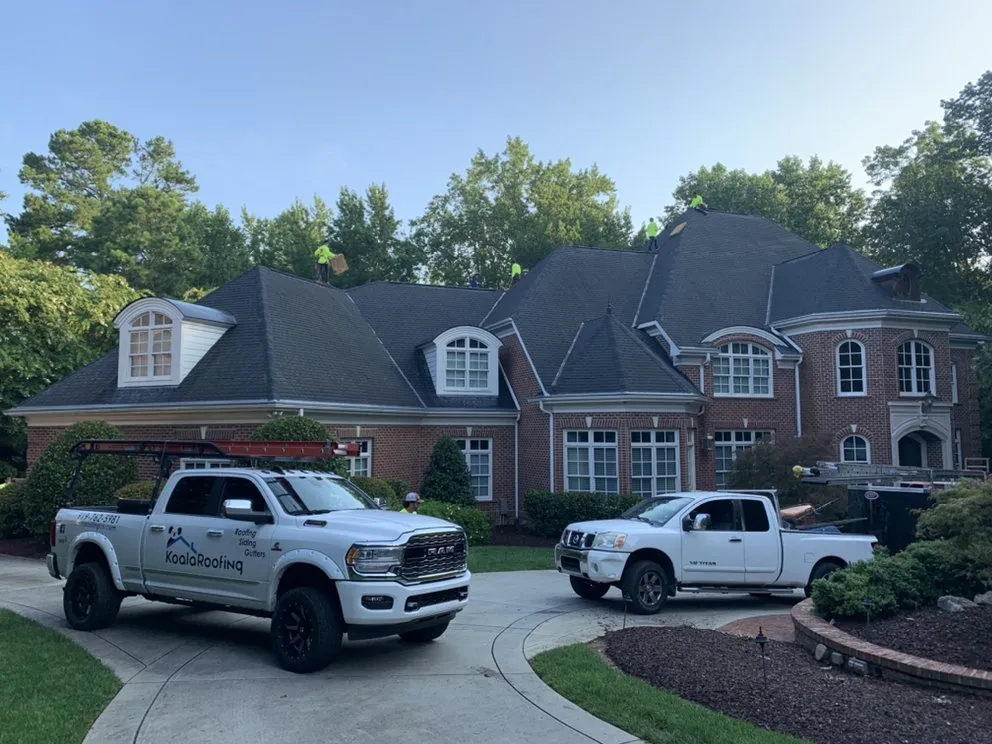 Slide of Koala Roofing