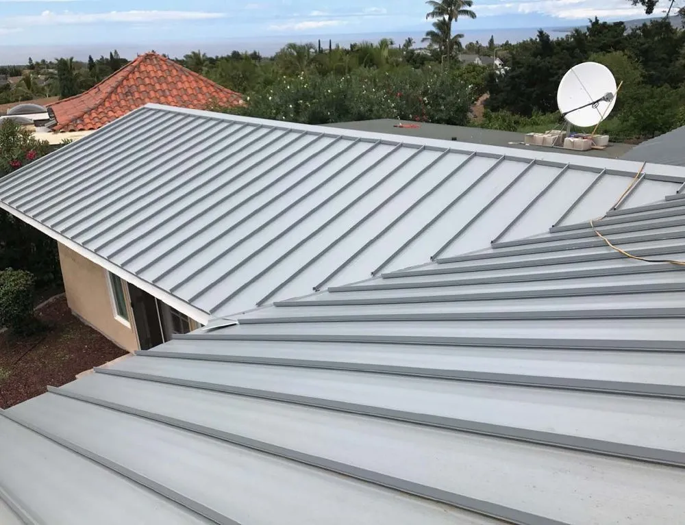 Licensed metal roofing installation in Kailua-Kona, HI - Kona Roofing Experts