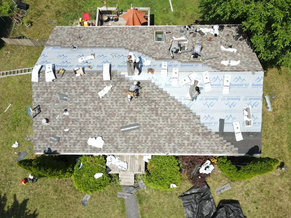 Expert flat roof repair in Round Lake, NY by Kornerstone Roofing