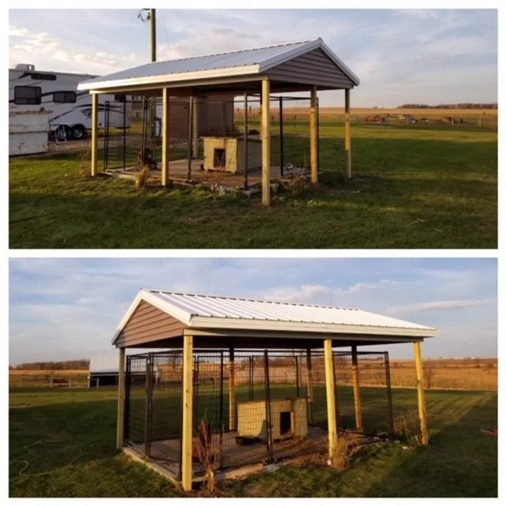 Emergency roof repair in Hazleton, IA by Kout Construction