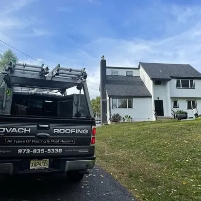 Emergency roof installation with free inspection in Pequannock Township, NJ by Kovach Roofing