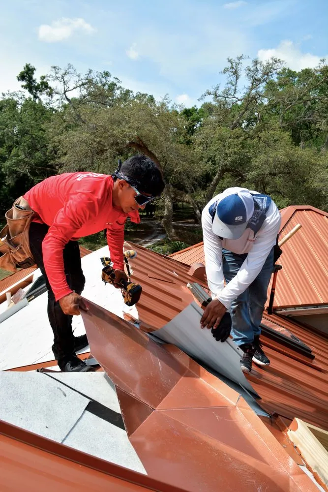 Slide of K&R Roofing Division