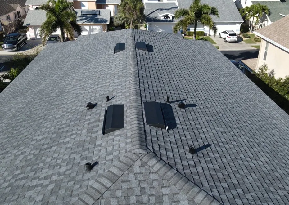 Slide of K&R Roofing Division