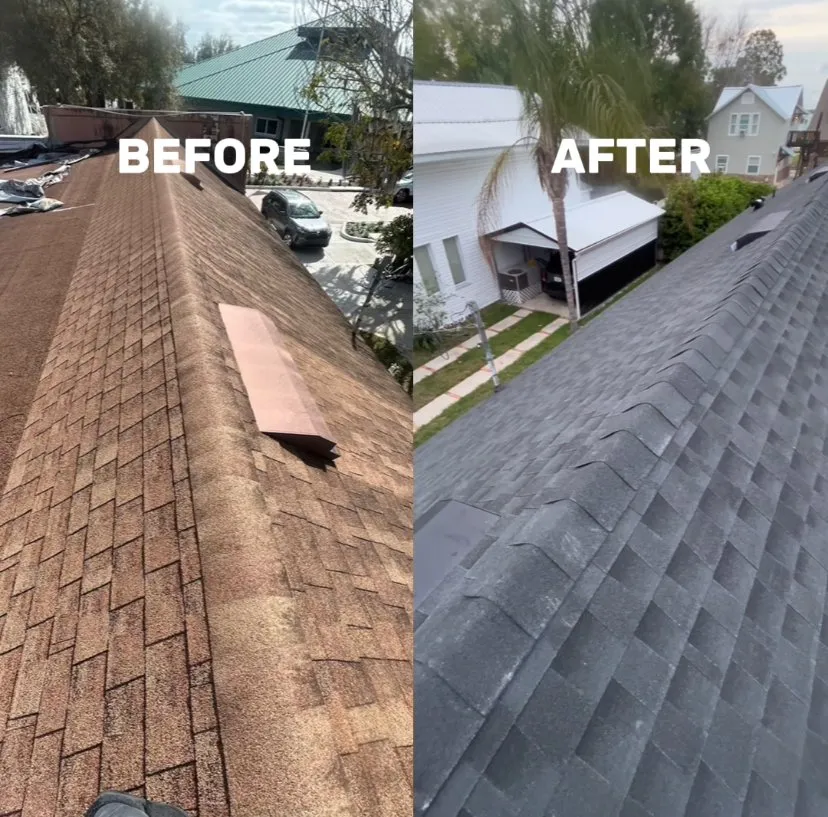 Slide of K&R Roofing Division