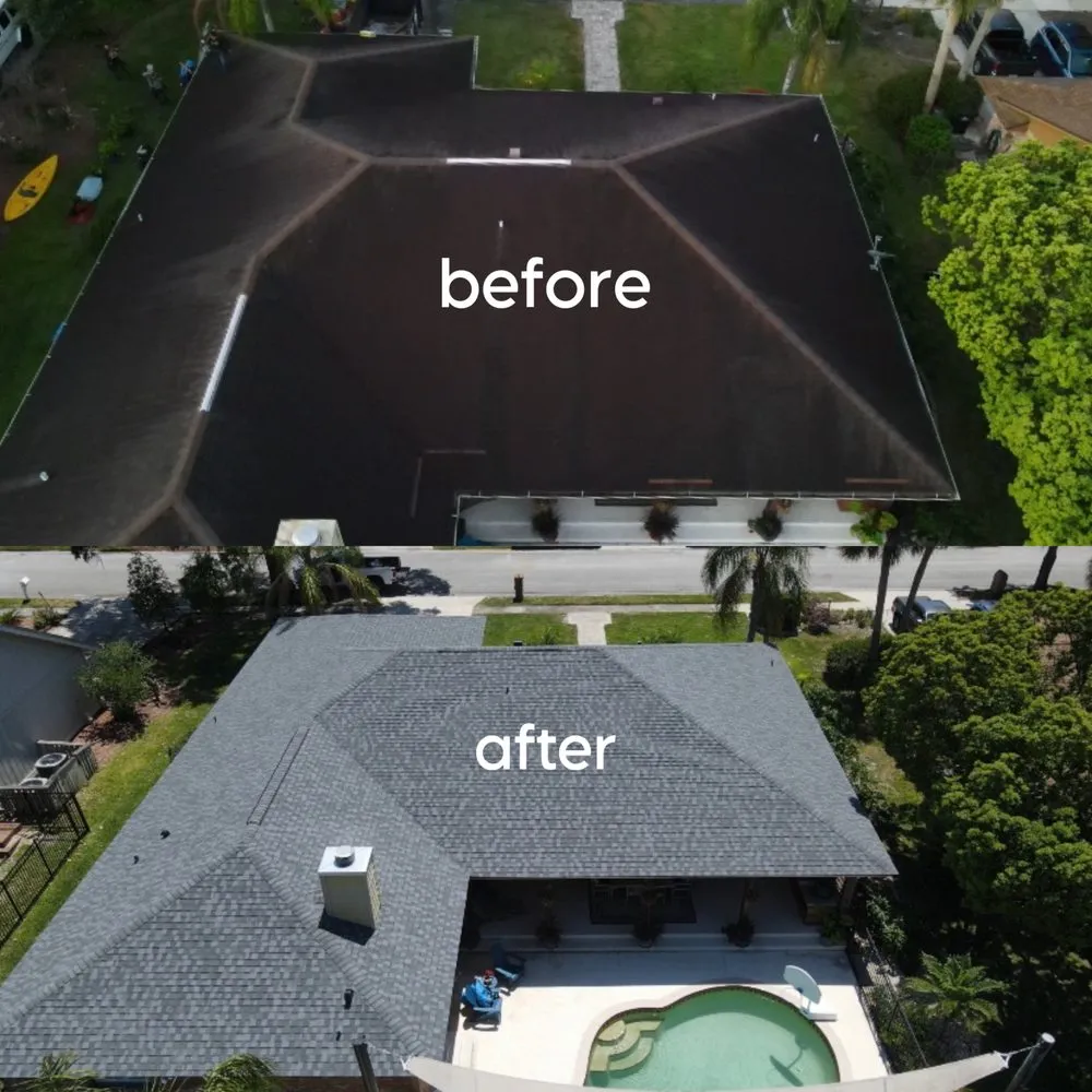 Slide of K&R Roofing Division