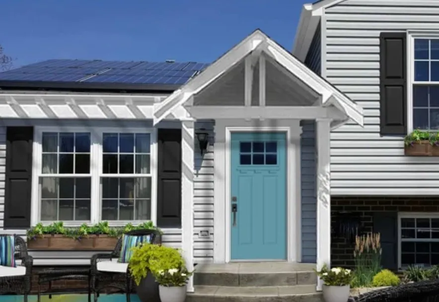 Slide of Kreigs Siding