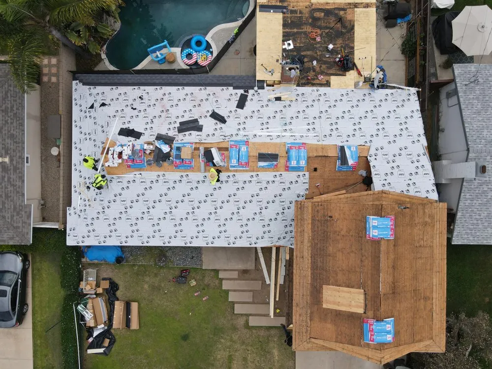 Slide of KRGS Roofing