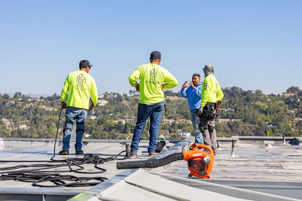 Slide of KRGS Roofing