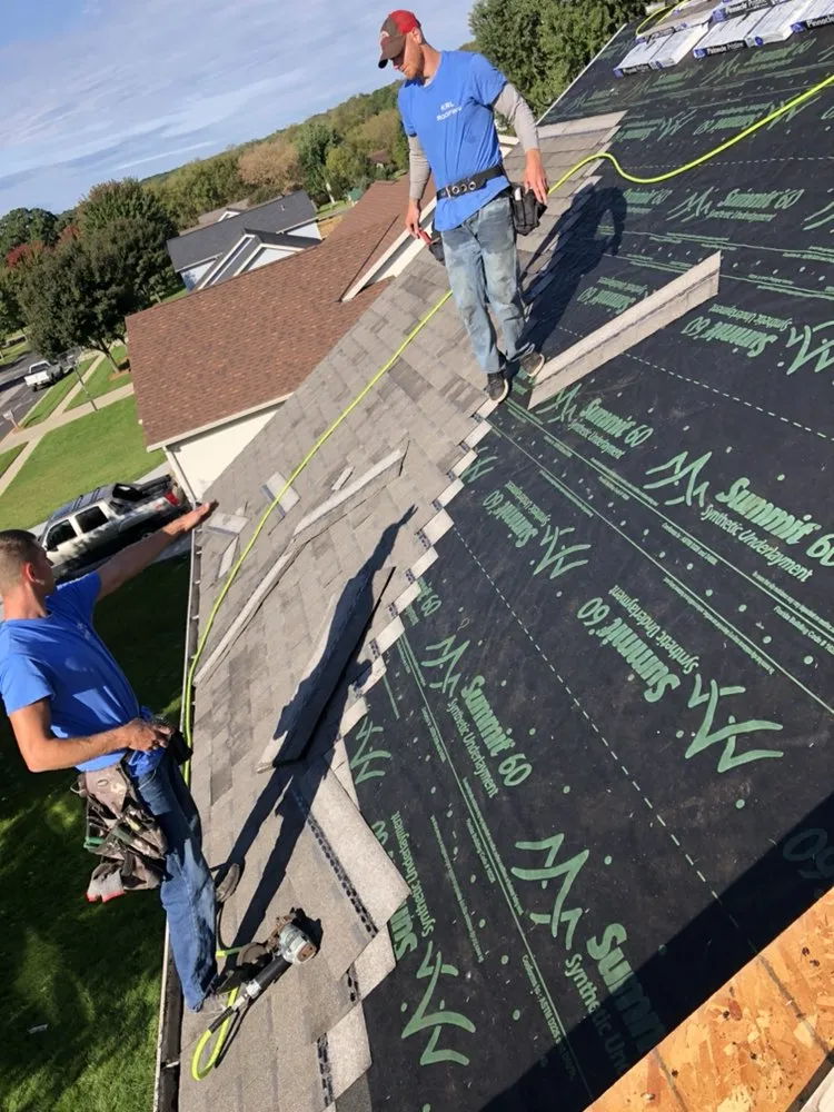 Slide of KRL Roofing