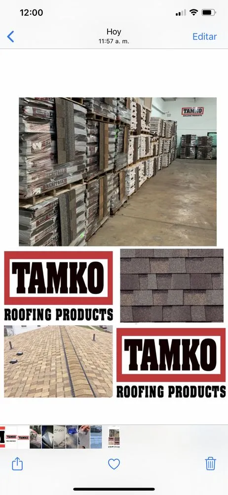 Slide of KRS Roofing Supply