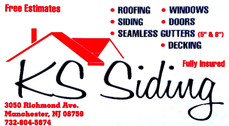 Trusted roof repair near you in Manchester Township, NJ by K.S Siding