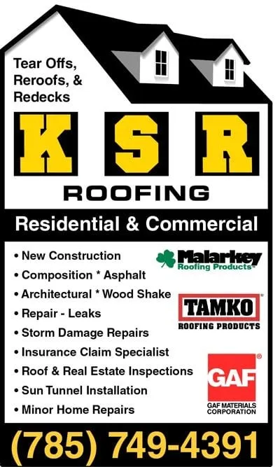 Slide of KSR Roofing
