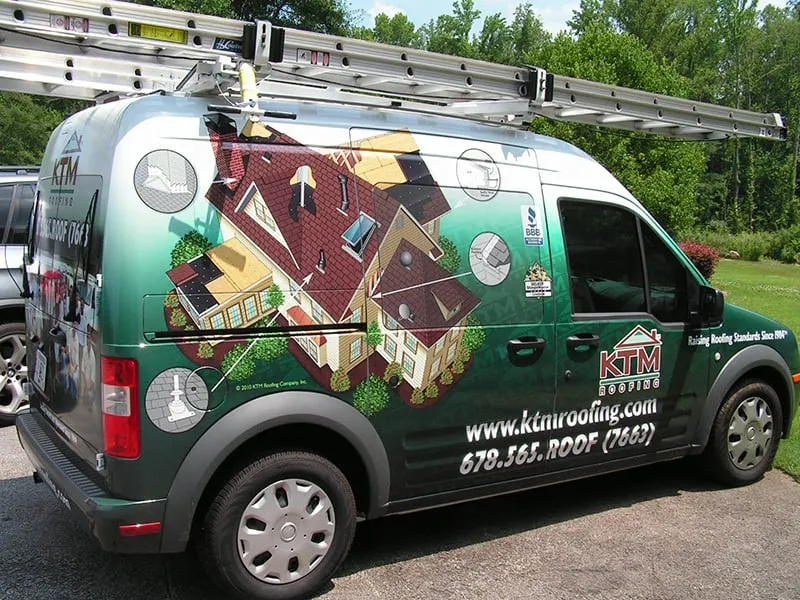 Slide of KTM Roofing