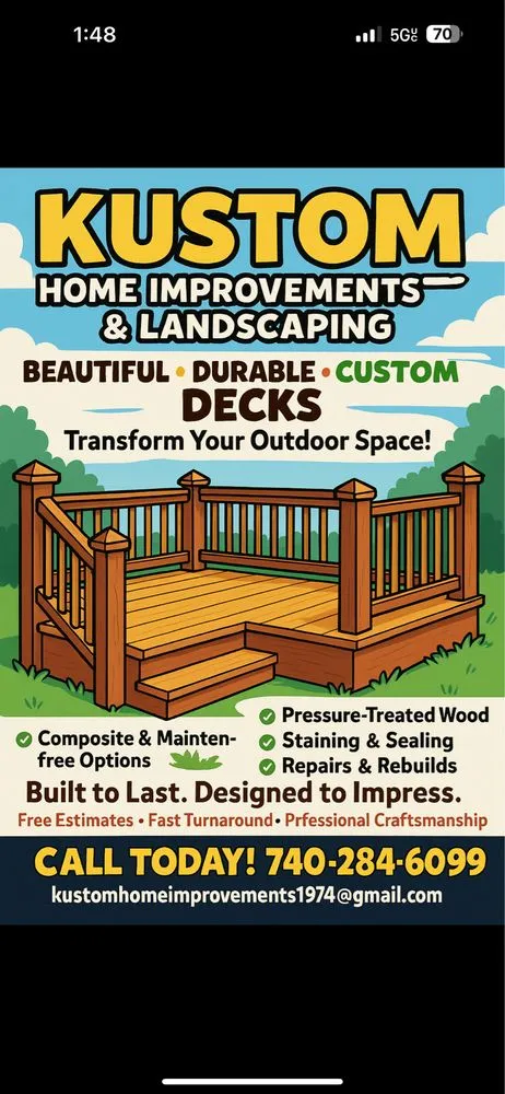 Slide of Kustom Home Improvements and Landscaping